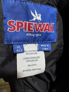 Spiewak Men's Pants Size XL Nylon Exterior, Interior  Never Been Worn Black - Picture 1 of 8