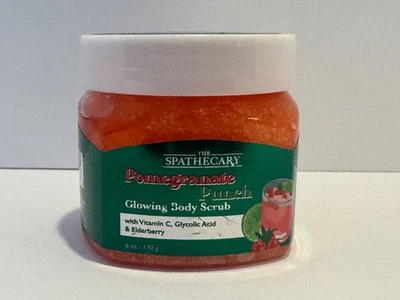 The SPATHECARY POMEGRANATE PUNCH GLOWING BODY SCRUB VITAMINE C- 6 oz - Image 1 of 4