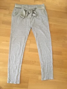 Hose Boss Orange, grau meliert, Jogging, Baumwolle, Gr. XL, Gürtel Seide - Bild 1 von 4