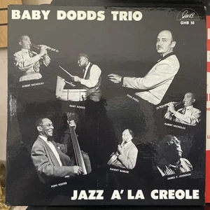 BABY DODDS: jazz a' la creole G.H.B. 12" LP 33 RPM - Imagen 1 de 4