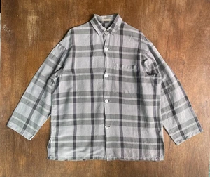 Y's for men Yohji Yamamoto Flannel Shirt Made in Japan - Picture 1 of 7