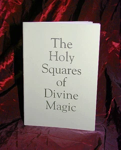 THE HOLY SQUARES OF DIVINE MAGIC, Finbarr Books, Magick Abramelin Grimoire - Picture 1 of 1