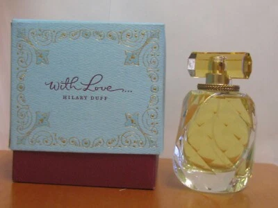 With Love Hilary Duff Perfume Women 3.3 oz / 10 ml Eau de Parfum Spray NB RARE - Image 1 of 4