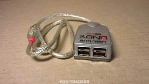 LINDY 42999 - 4-Port USB 2.0 Smart Hub EXCLUDING POWER SUPPLY - Afbeelding 1 van 2