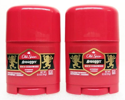 Lot of 2 Old Spice Swagger Antiperspirant Deodorant, Cedarwood, 0.5 oz each - Image 1 of 4