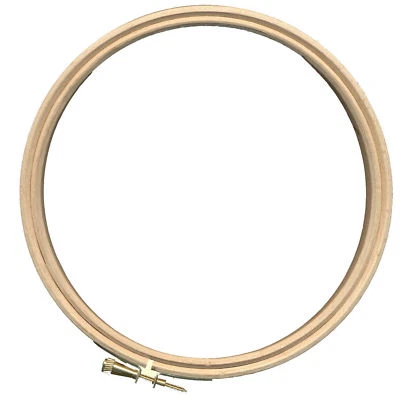 B.M. RICAMI SRL TELAIO CLASSICO IN LEGNO PER RICAMO 50 cm. diametro DECOUPAGE RICAMO