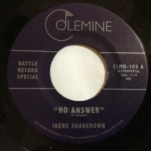 Ikebe Shakedown / The Jive Turkeys No Answer / No Answer 7 Inch Vinyl Record New - Picture 1 of 1