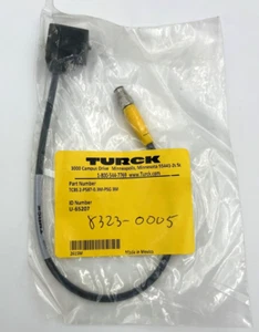 Turck Double-ended Cordset TC8S 2-P587-0.3M-PSG 3M - Picture 1 of 2