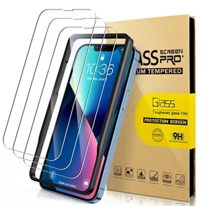 3 Pack Tempered Glass Screen Protector For iPhone 14/13/13 Pro - Photo 1 sur 6