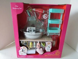 Juego de aseo de mascotas Our Generation para muñeca de 18" nuevo en caja - Imagen 1 de 5
