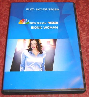 THE BIONIC WOMAN 2007, RARE DVD - Un-aired NBC Pilot, Michelle Ryan, Mae Whitman - Image 1 of 4