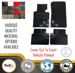 FLOOR MATS For BMW 3 Series E46 2001 2002 2003 2004 2005 2006 - Picture 1 of 15