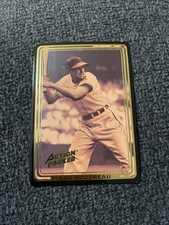 1992 ACTION PACKED ALL-STAR GALLERY LOU BOUDREAU Card # 7 CLEVELAND INDIANS