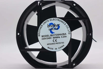 1pcs  Brother BU1725HA2BA 17025 axial fan cooling fan 220V 0.25A - Image 1 of 2