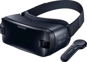 Samsung Gear VR mit Controller SM-R324 Oculus Orchid Gray B-Ware OVP - Bild 1 von 10