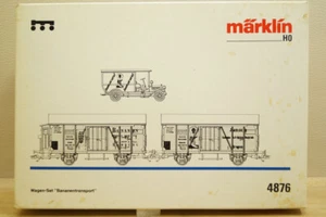 HO Märklin 4876 Leerkarton OVP für Wagen "Bananentransport" 3-teilig Märklin HO - Bild 1 von 8