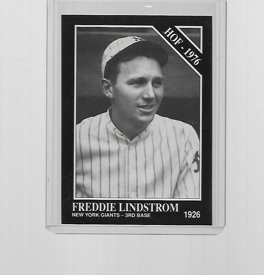 1992 THE SPORTING NEWS CONLON COLLECTION FREDDIE LINDSTROM #58 - Image 1 of 1