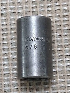 CORNWELL Tools USA T 3120 / 3120B, 1/2Inch Drive, 5/8" Socket.Shallow 12PT. - Picture 1 of 12