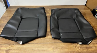 BMW 740i 750i 2013-2015 asiento trasero respaldo superior cubierta de cuero lado izquierdo y derecho Foto 1 de 4