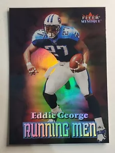 2000 Fleer Mystique Running Men #9 Eddie George ~ Tennessee Titans - Picture 1 of 2