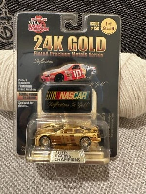 Racing Champions Die Cast #10 Ricky Rudd Tide Ford Edición # 15G Chapado en Oro 24K Foto 1 de 2