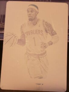 DANIEL GIBSON 2012-13 Totally Certified PRINTING PLATE SP #1/1 of 1 Boobie Cavs