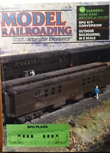 Model Railroading October 1988, Volume 18, No.11 See photo for Table of Contents - Picture 1 of 5