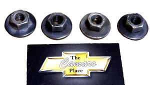 ORIGINAL GM USED 1982 1992 CAMARO FIREB REAR HATCH HINGE SET OF 4 SPECIAL NUTS - Bild 1 von 4