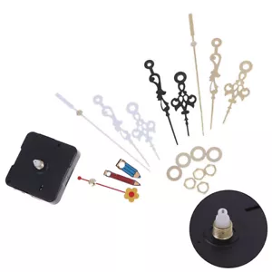 DIY 1 Set Silent Quartz Clock Movement Mechanism Kit Battery Powered Hand T-BY - Picture 1 of 15