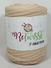 Hoooked `Zpagetti Stoffgarn Iced Vanilla//Vanillie Ton` Neu Häkeln,Stricken 878