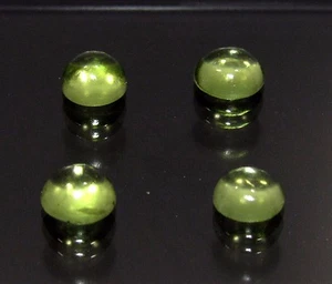 1.25Cts 4 Pieces Natural Oval Cut Brazilian Peridot Awesome Gemstone CH 5263 - Picture 1 of 2
