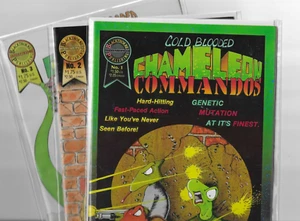 COLD BLOODED CHAMELEON COMMANDOS #1 #2 #3 ~ Blackthorne / Michael Kelley @1986 - Imagen 1 de 4