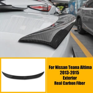 Real Carbon Fiber Rear Boot Spoiler Wing Flap For Nissan Teana Altima 2013-2015 - Bild 1 von 8