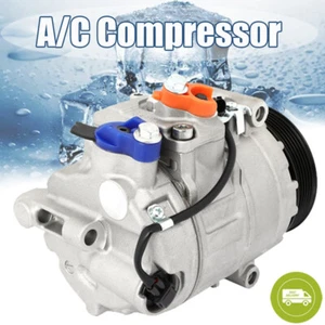 A/C Compressor For Mercedes-Benz 2010 CL500 5.5L 2011 S63 AMG 5.5L 6.0L 6.2L - Picture 1 of 7