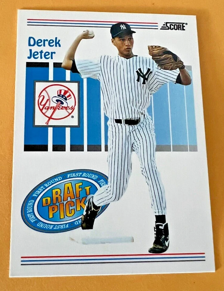 Tarjeta de novato de béisbol Derek Jeter Yankees 1993 Score MLB #48 RC MEJOR ASPECTO COMO NUEVO Foto 1 de 2