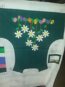 Vintage Ostern Gänseblümchen Weste Schnittmuster Baumwolle Panel Traum Spinner VIP DIY  - Bild 1 von 4