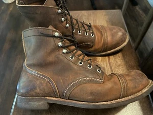 Red Wing Iron Ranger Heritage 8085 Men's Copper Rough Tough Size 11D - Picture 1 of 11