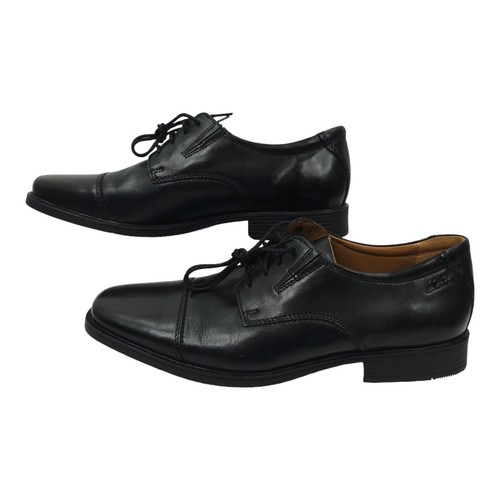 Scarpe Clarks Tilden Cap Oxford in pelle da uomo taglia US 9 5 M UK 8 5 EU 42 5 stringate