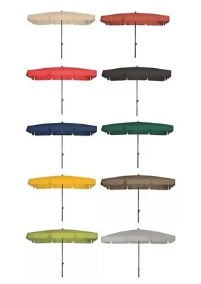 Doppler Sonnenschirm Waterproof absolut wasserdicht Balkonschirm 185 x 120 cm