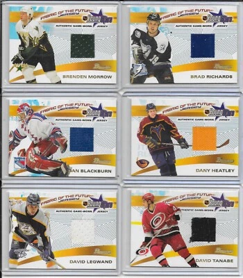 2001-02 Bowman Youngstars Relics Single Jersey Set of 23 Cards - Image 1 of 4