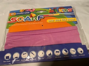 Kids Scarf By Royal Deluxe, Multi-Use, One Size (8"x9.5"), New with tags - Picture 1 of 2