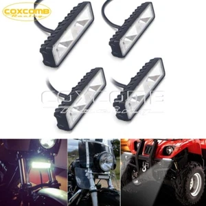 4X LED Work Light Bar Flood Spot Pods Fog Lamp For Off-road SUV UTV ATV Truck - Picture 1 of 9