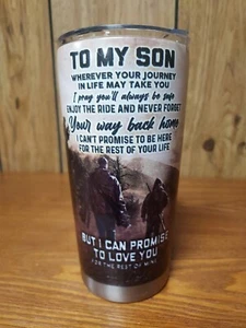 Father and Son Hunting Partners for Life Skinny Tumbler - Picture 1 of 7