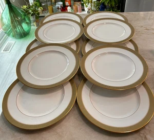 10 Royal Doulton Belvedere Speiseteller - RL - Bild 1 von 9