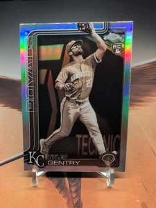 Tyler Gentry Sepia Refractor RC 2025 Topps Chrome Kansas City Royals - Picture 1 of 2