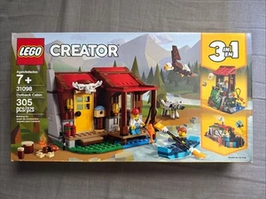 LEGO Creator 31098 Outback Cabin 3 in 1 Retired Set 305 Pieces NEW Sealed * - Picture 1 of 3