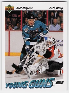 1991-92 Upper Deck #597 Jeff Odgers - Picture 1 of 2