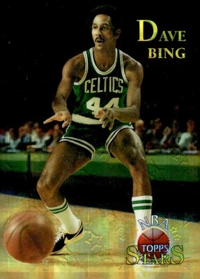 1996-97 Topps Stars #107 Dave Bing Finest Atomic Refractors - Image 1 of 2