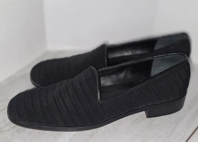 Yves Saint Laurent Black Women's Loafers Slip-On Shoes - Image 1 of 4