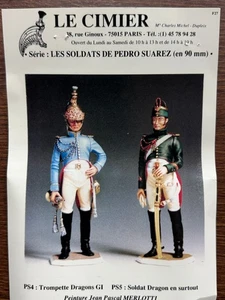 Le Cimier  - Guard Dragoon Soldier in Surtout                     90mm Metal PS5 - Picture 1 of 2
